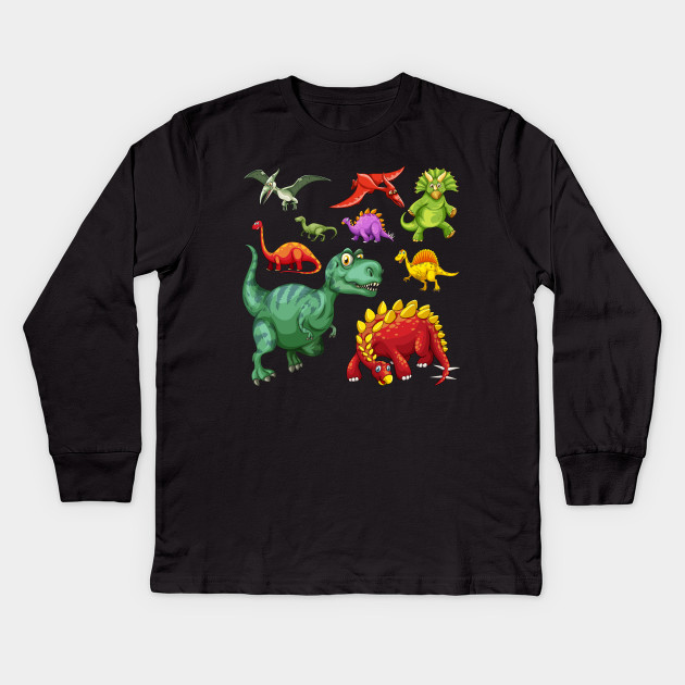 Assorted Illustrated Dinosaurs